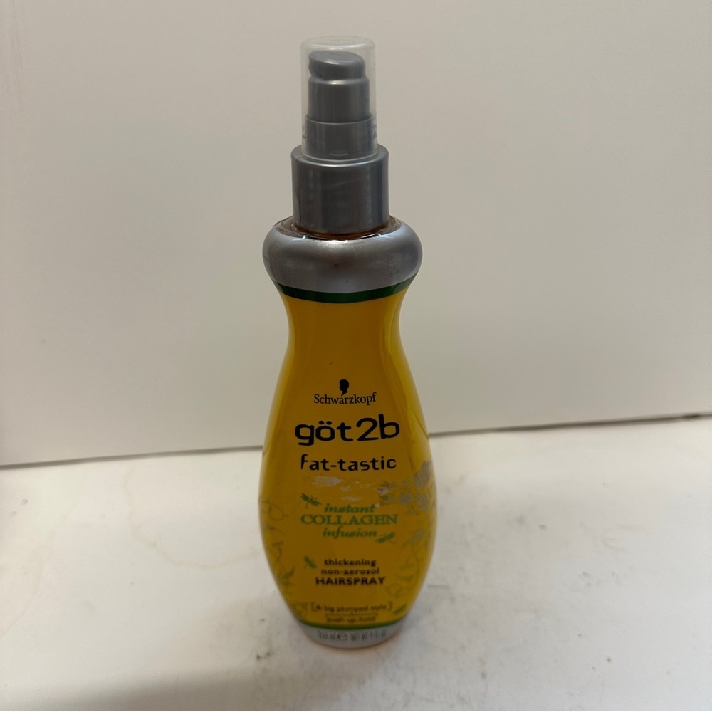 Schwarzkopf Got2b FAT-TASTIC Collagen Thickening Hairspray 9 OZ